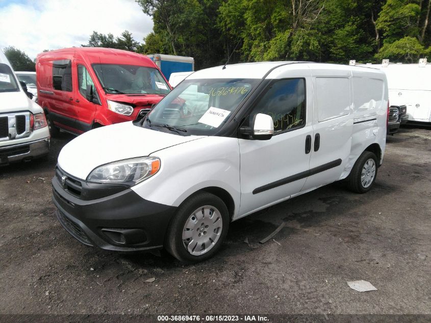 2017 RAM PROMASTER CITY CARGO VAN TRADESMAN SLT ZFBERFBB2H6E23559
