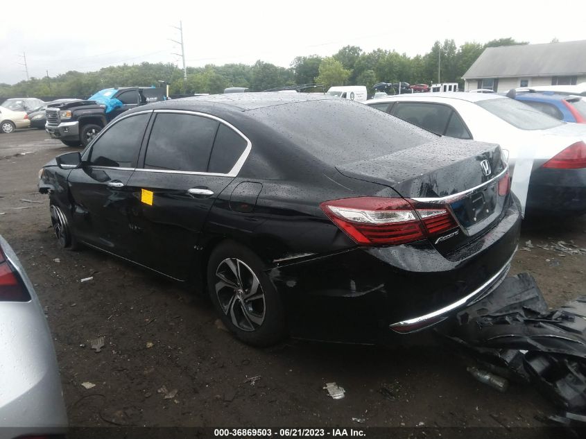 2016 HONDA ACCORD SEDAN LX - 1HGCR2F37GA015391