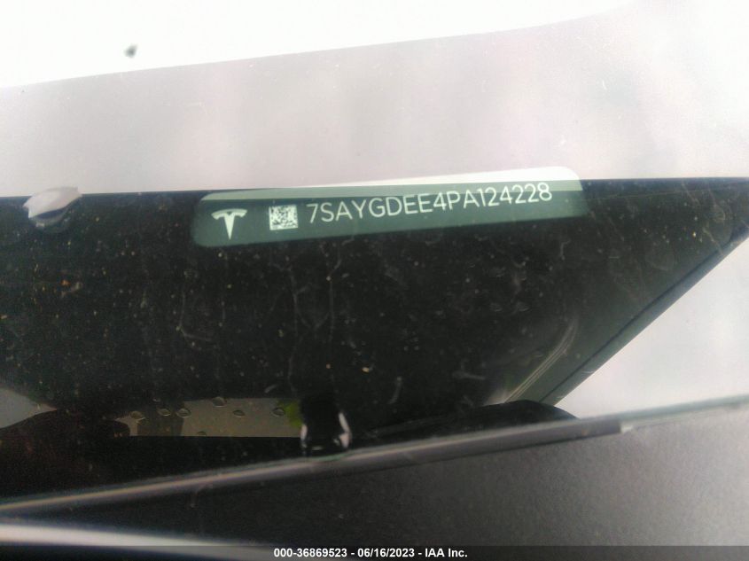 2023 TESLA MODEL Y - 7SAYGDEE4PA124228
