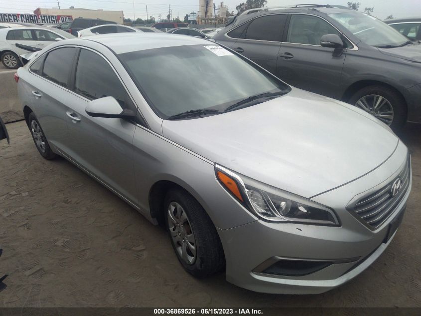 2016 HYUNDAI SONATA 2.4L SE - 5NPE24AFXGH345348