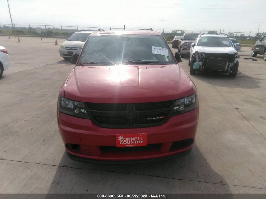 2018 DODGE JOURNEY SE - 3C4PDCAB1JT448353