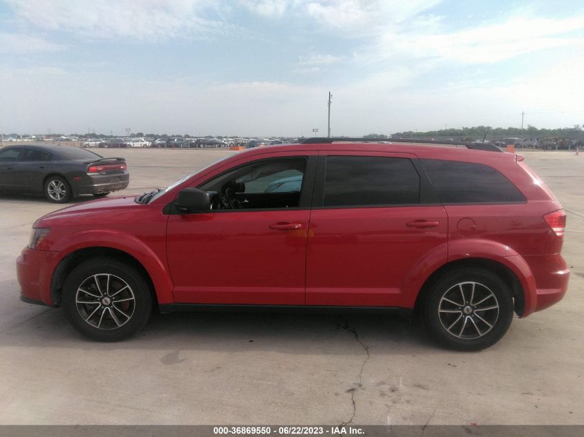 2018 DODGE JOURNEY SE - 3C4PDCAB1JT448353