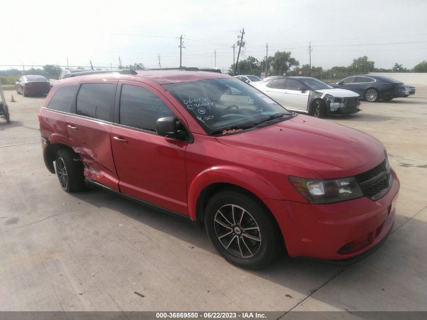 2018 DODGE JOURNEY SE - 3C4PDCAB1JT448353