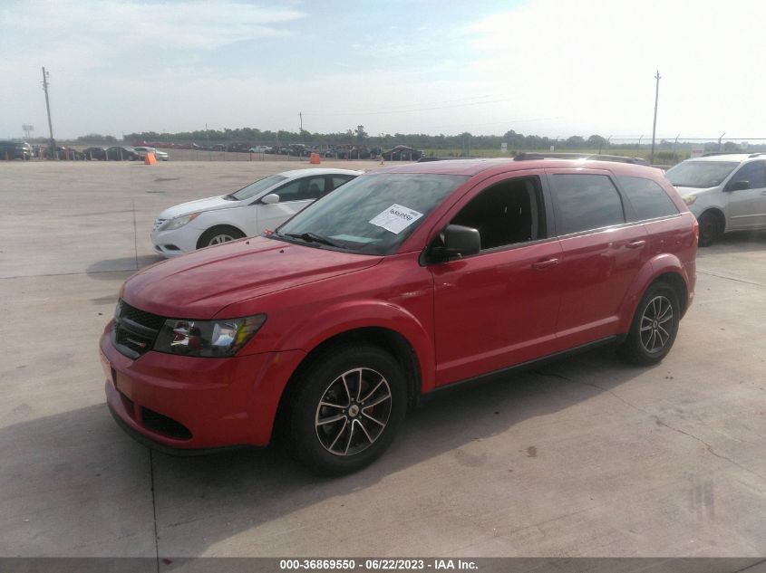 2018 DODGE JOURNEY SE - 3C4PDCAB1JT448353