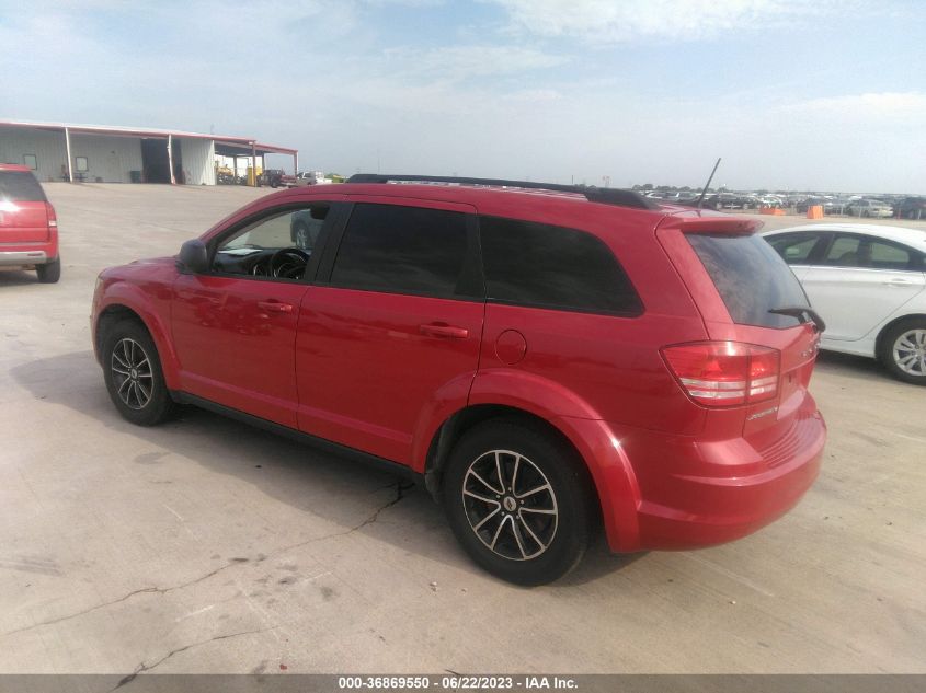 2018 DODGE JOURNEY SE - 3C4PDCAB1JT448353