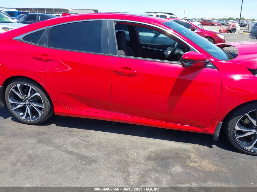2019 HONDA CIVIC SI SEDAN 2HGFC1E51KH704817