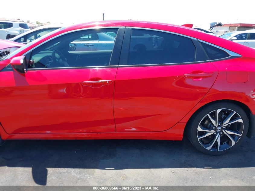 2019 HONDA CIVIC SI SEDAN 2HGFC1E51KH704817