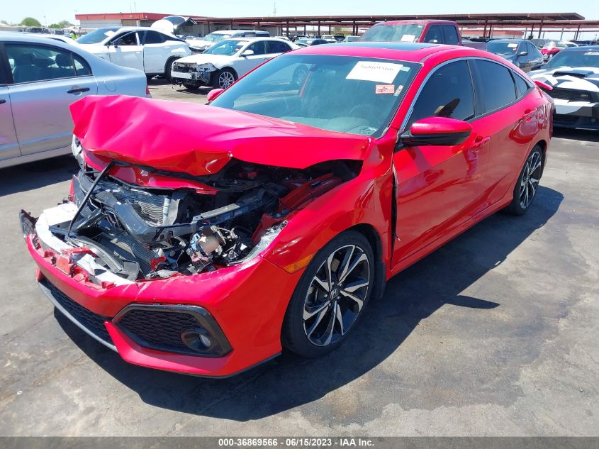 2019 HONDA CIVIC SI SEDAN 2HGFC1E51KH704817