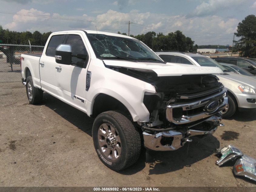 2021 FORD F250 SUPER DUTY - 1FT7W2BT3MEE0315