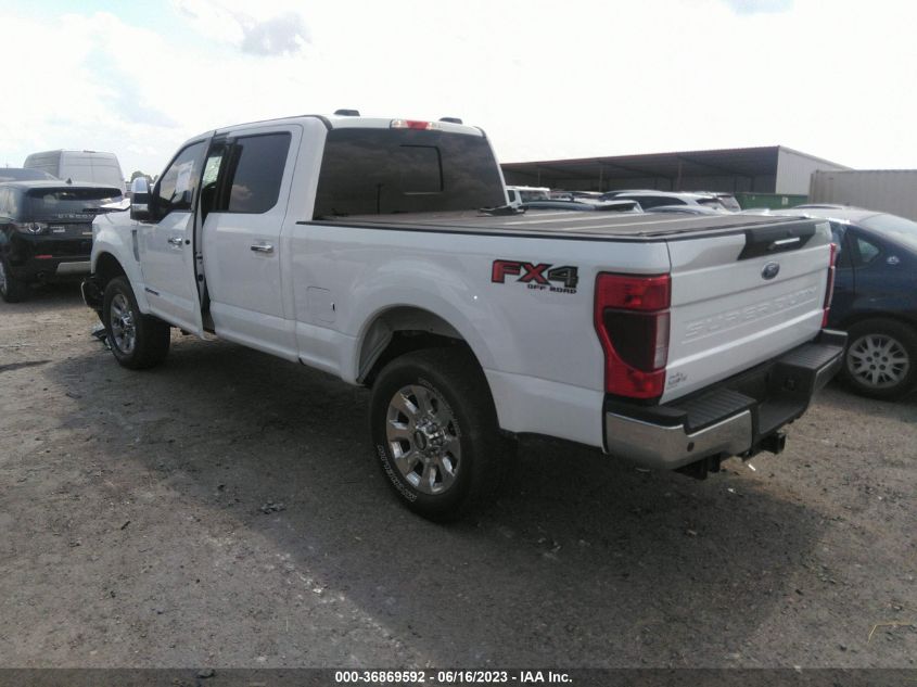 2021 FORD SUPER DUTY F-250 SRW XL/XLT/LARIAT - 1FT7W2BT3MEE03155