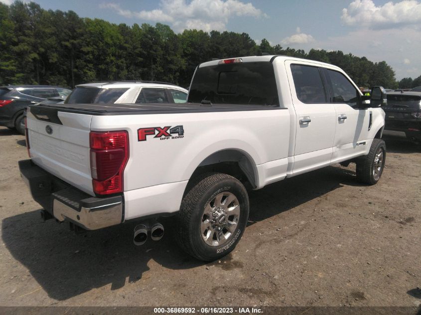 2021 FORD SUPER DUTY F-250 SRW XL/XLT/LARIAT - 1FT7W2BT3MEE03155