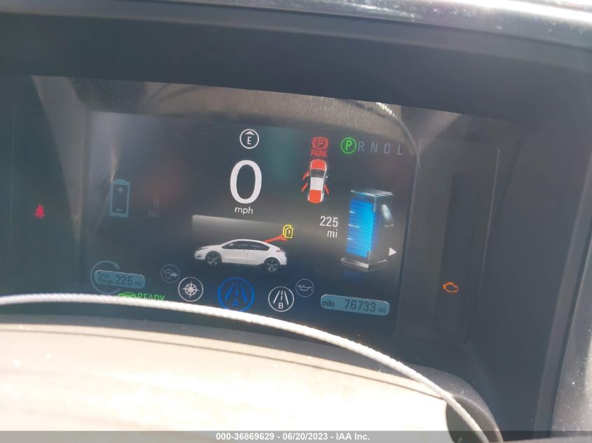 2013 CHEVROLET VOLT - 1G1RD6E49DU103225