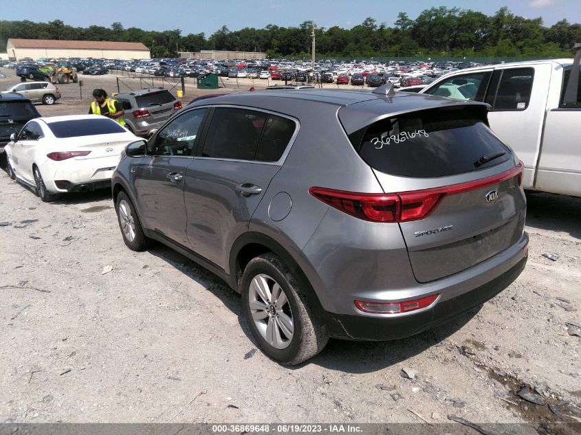 2019 KIA SPORTAGE LX - KNDPMCAC2K7603765