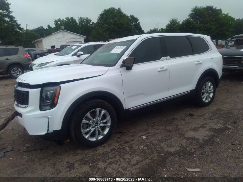 2022 KIA TELLURIDE LX - 5XYP24HC1NG205634