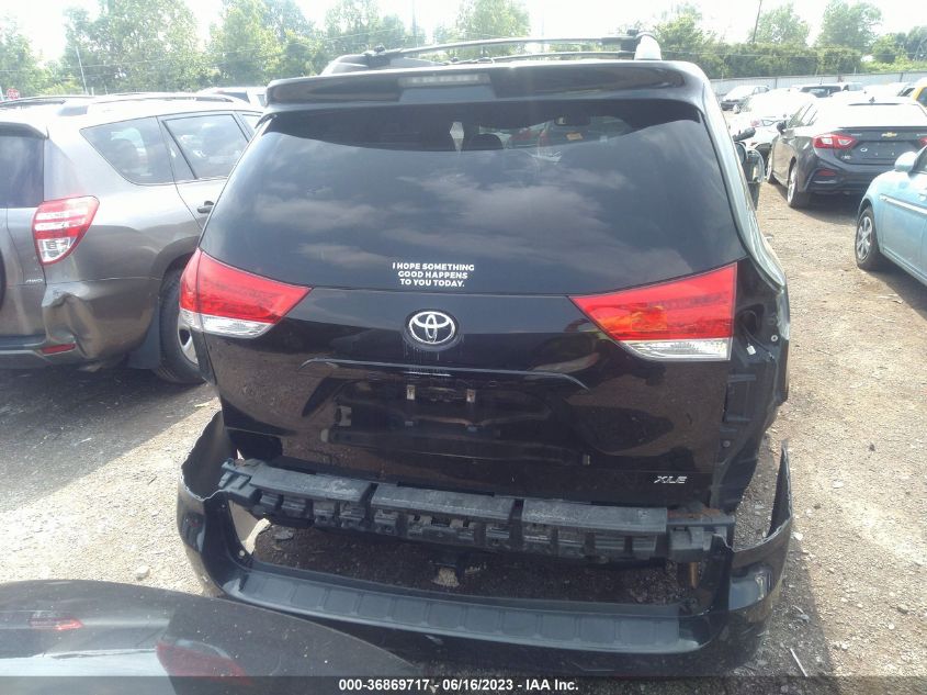 2014 TOYOTA SIENNA XLE - 5TDYK3DC5ES418514