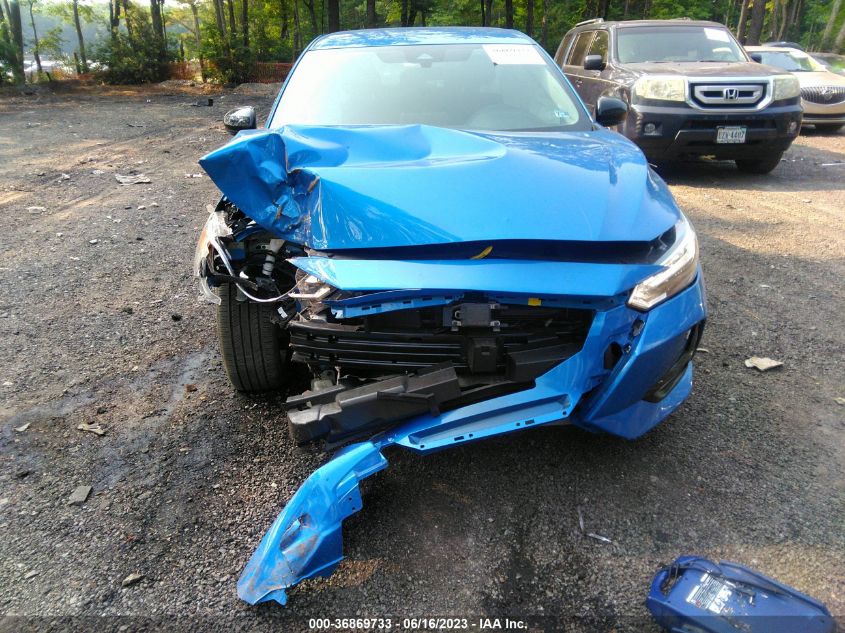 2022 NISSAN SENTRA SR - 3N1AB8DV9NY264983