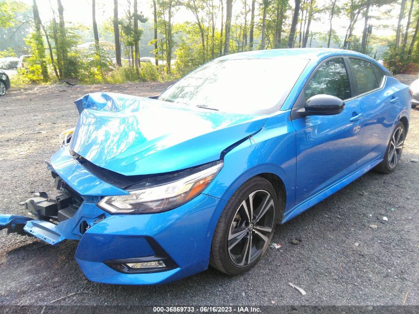 2022 NISSAN SENTRA SR - 3N1AB8DV9NY264983