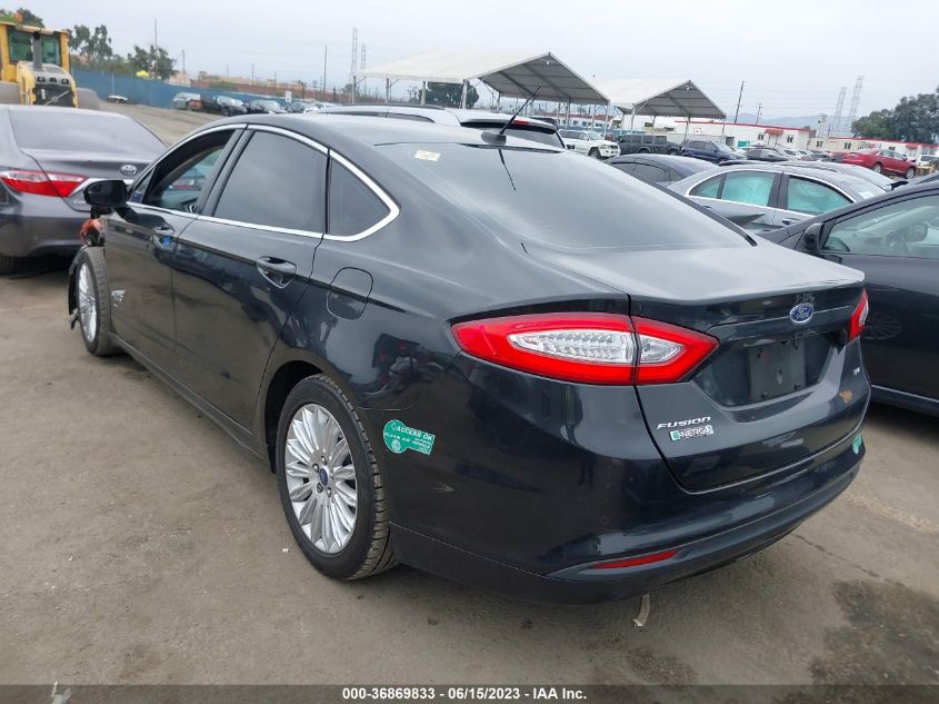 2015 FORD FUSION ENERGI SE LUXURY - 3FA6P0PU1FR284106