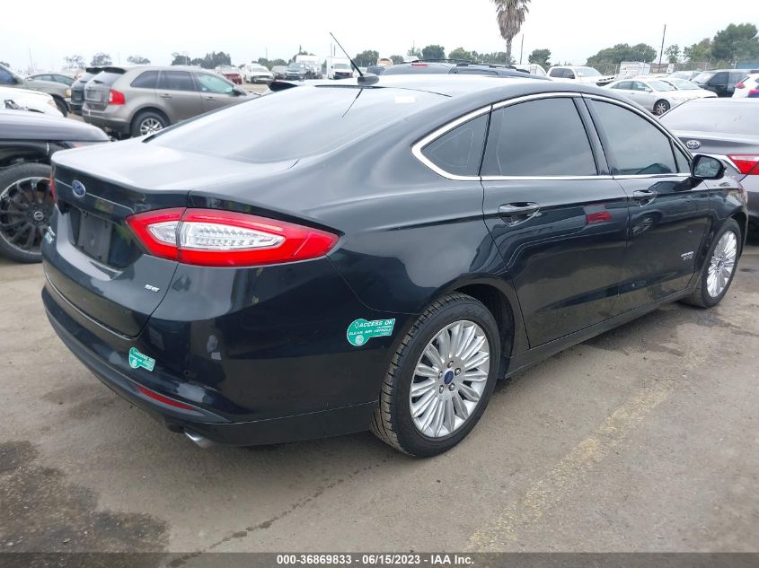 2015 FORD FUSION ENERGI SE LUXURY - 3FA6P0PU1FR284106