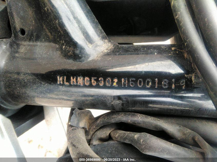 2017 HONDA CMX300 MLHNC5302H5001619