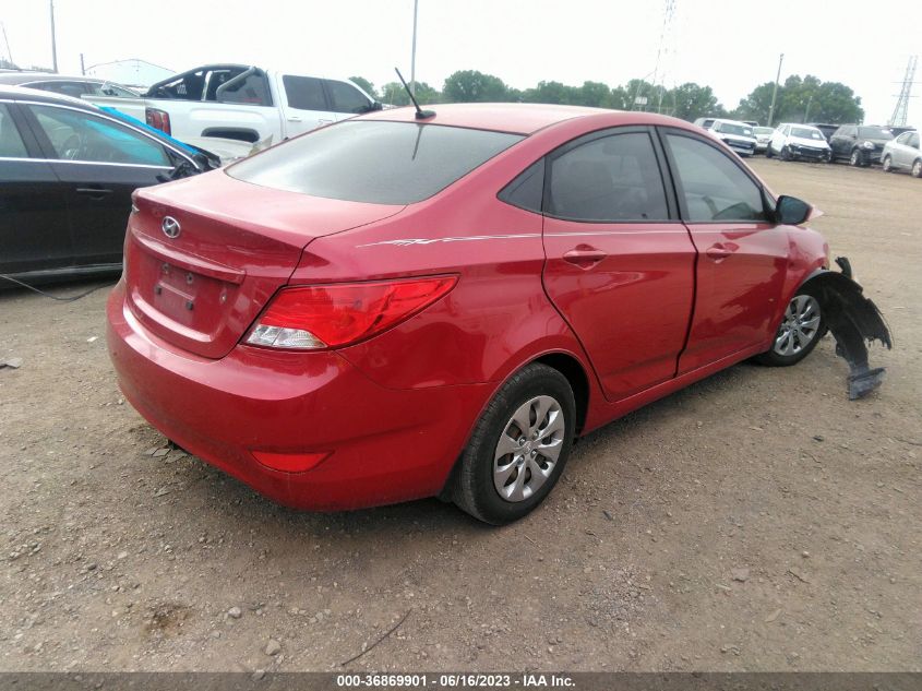 2017 HYUNDAI ACCENT SE - KMHCT4AE6HU288757