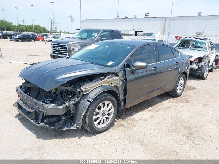 2017 FORD FUSION S - 3FA6P0G79HR194781