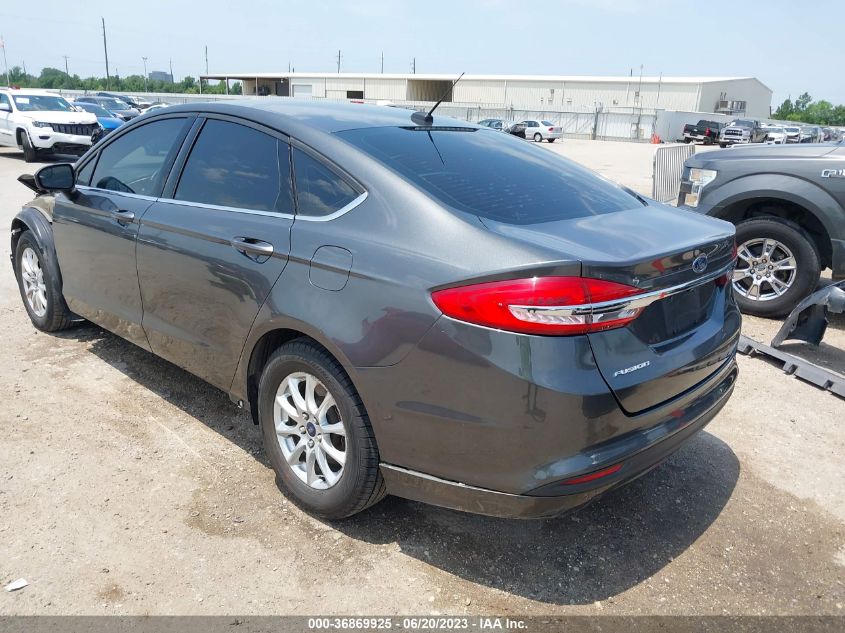 2017 FORD FUSION S - 3FA6P0G79HR194781