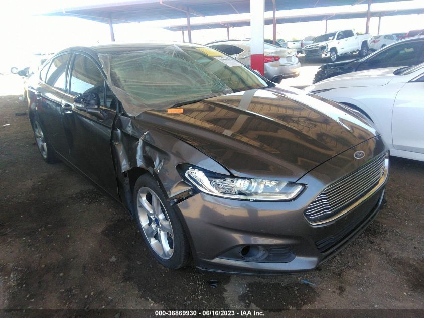 2016 FORD FUSION SE - 3FA6P0H78GR195496