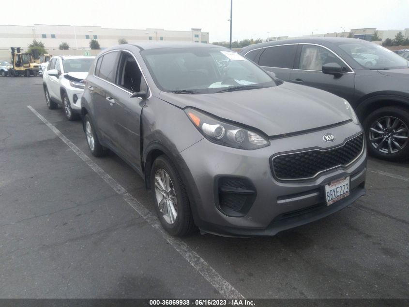 2018 KIA SPORTAGE LX - KNDPM3AC9J7337076