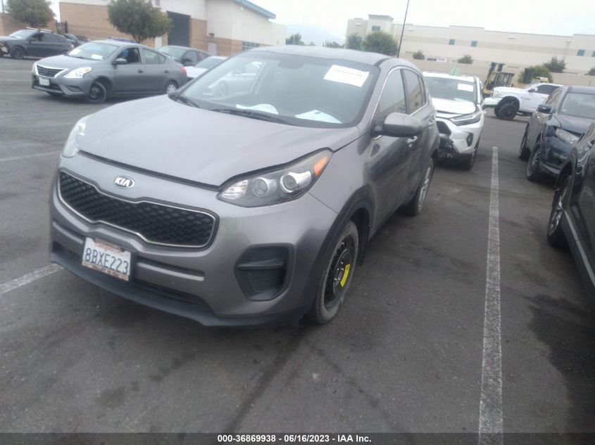 2018 KIA SPORTAGE LX - KNDPM3AC9J7337076