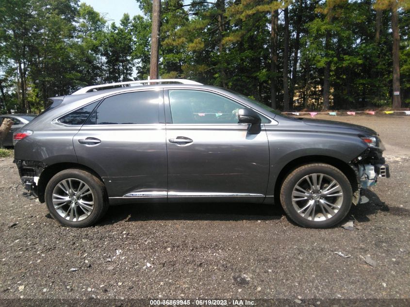 2013 LEXUS RX 450H - JTJBC1BAXD2054764