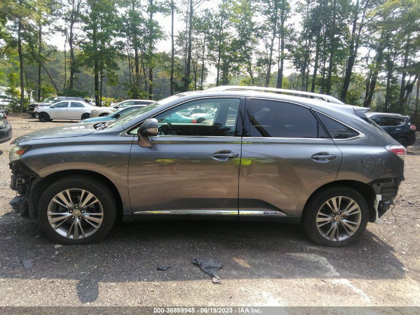 2013 LEXUS RX 450H - JTJBC1BAXD2054764