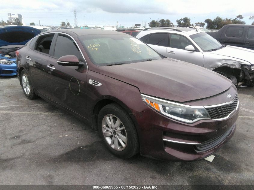 2016 KIA OPTIMA LX - 5XXGT4L31GG109773