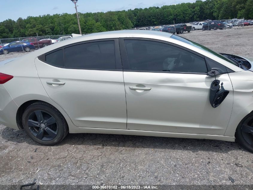 2017 HYUNDAI ELANTRA SE - 5NPD74LFXHH100836