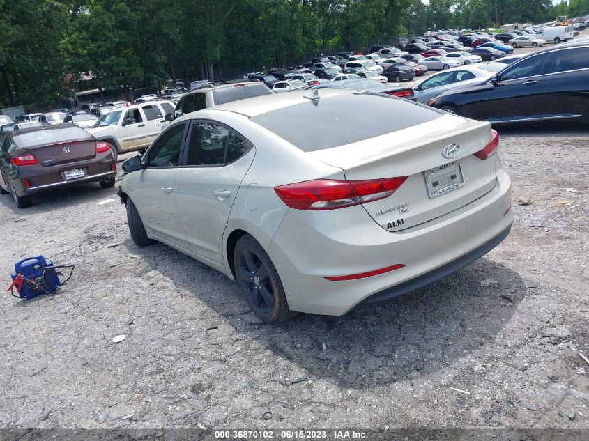2017 HYUNDAI ELANTRA SE - 5NPD74LFXHH100836
