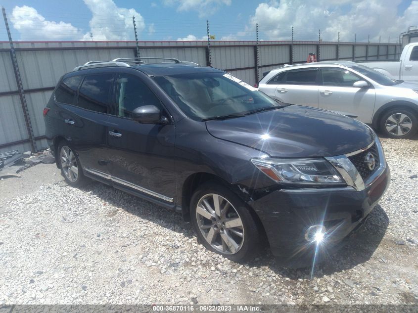 2014 NISSAN PATHFINDER PLATINUM - 5N1AR2MM4EC715139