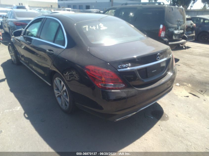 2018 MERCEDES-BENZ C-CLASS C 300 - WDDWF4JB1JR407411