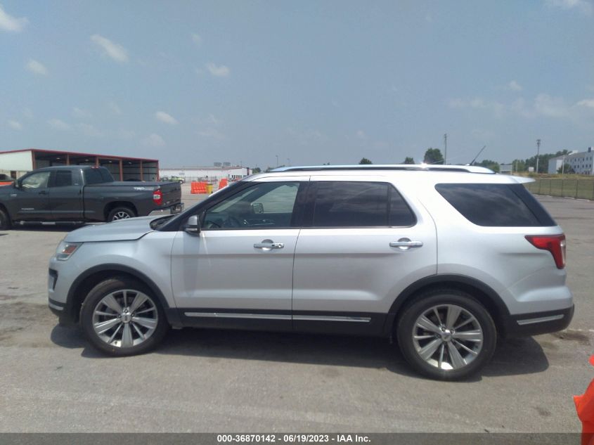 2018 FORD EXPLORER LIMITED - 1FM5K7F85JGB67187