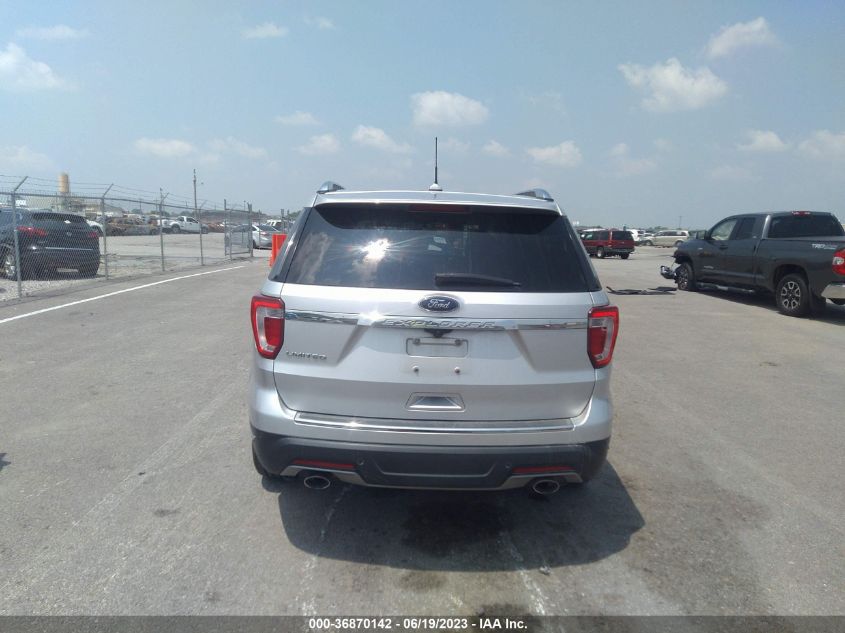 2018 FORD EXPLORER LIMITED - 1FM5K7F85JGB67187