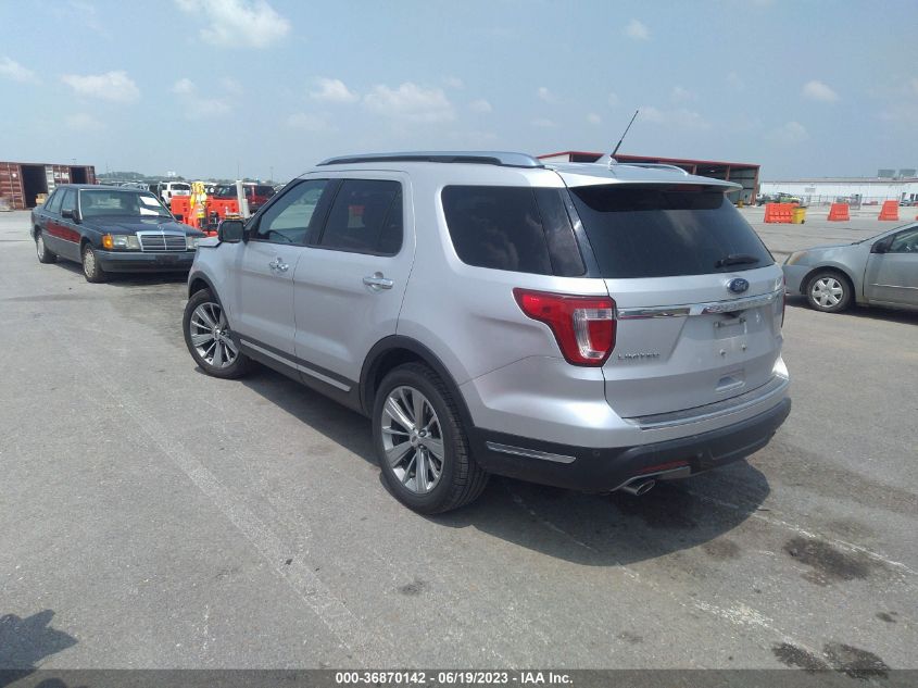 2018 FORD EXPLORER LIMITED - 1FM5K7F85JGB67187