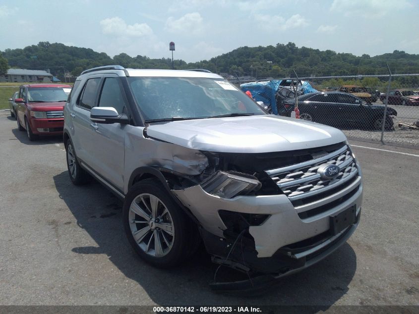 2018 FORD EXPLORER LIMITED - 1FM5K7F85JGB67187