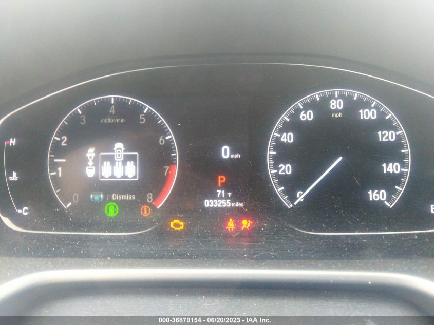 2021 HONDA ACCORD SEDAN SPORT - 1HGCV2F37MA033963