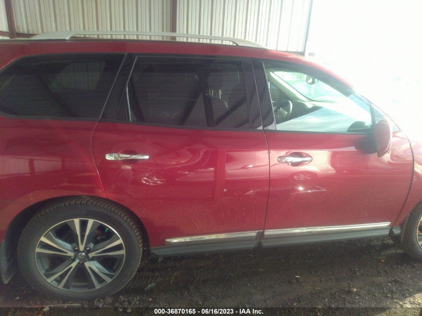 2018 NISSAN PATHFINDER S/SV/SL/PLATINUM - 5N1DR2MM7JC616676