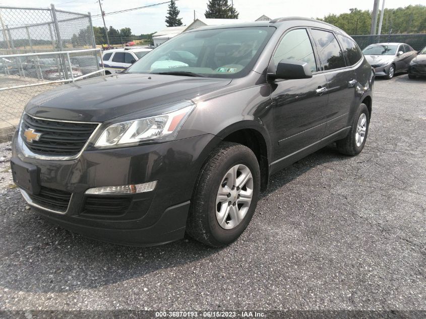 2017 CHEVROLET TRAVERSE LS - 1GNKVFED7HJ304366