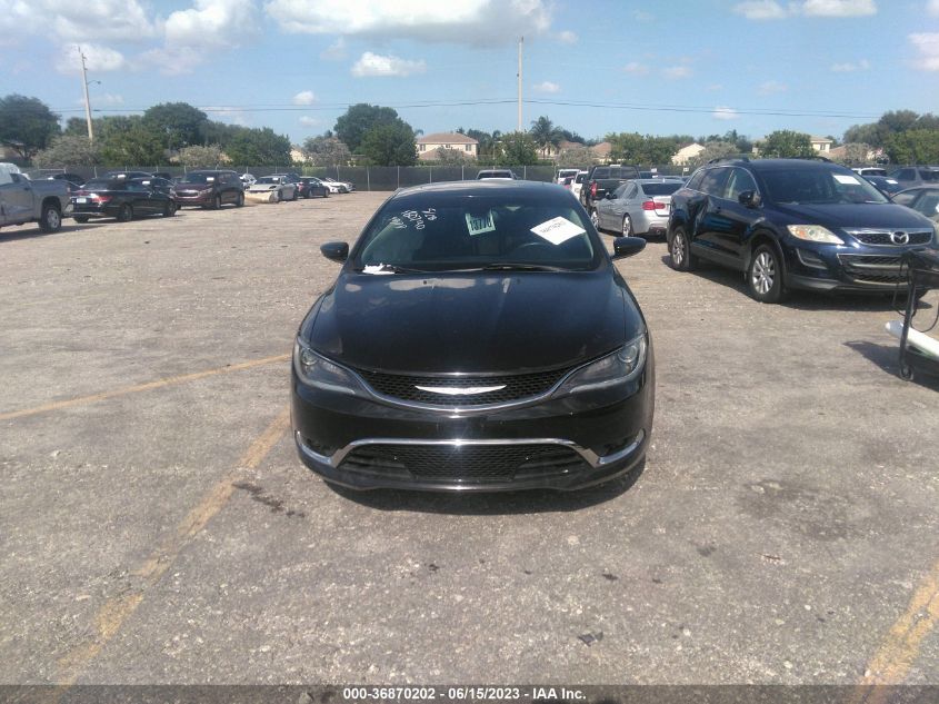 2016 CHRYSLER 200 C - 1C3CCCCG9GN180790