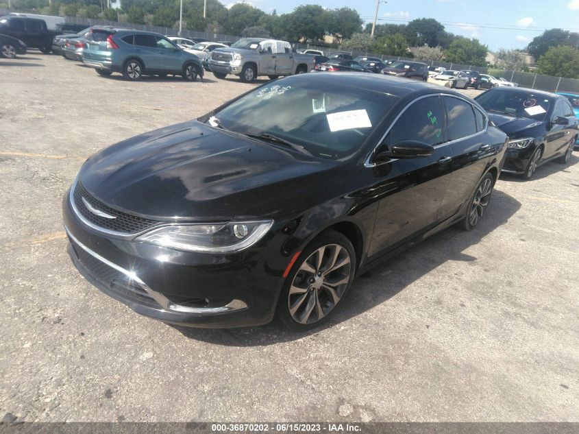 2016 CHRYSLER 200 C - 1C3CCCCG9GN180790