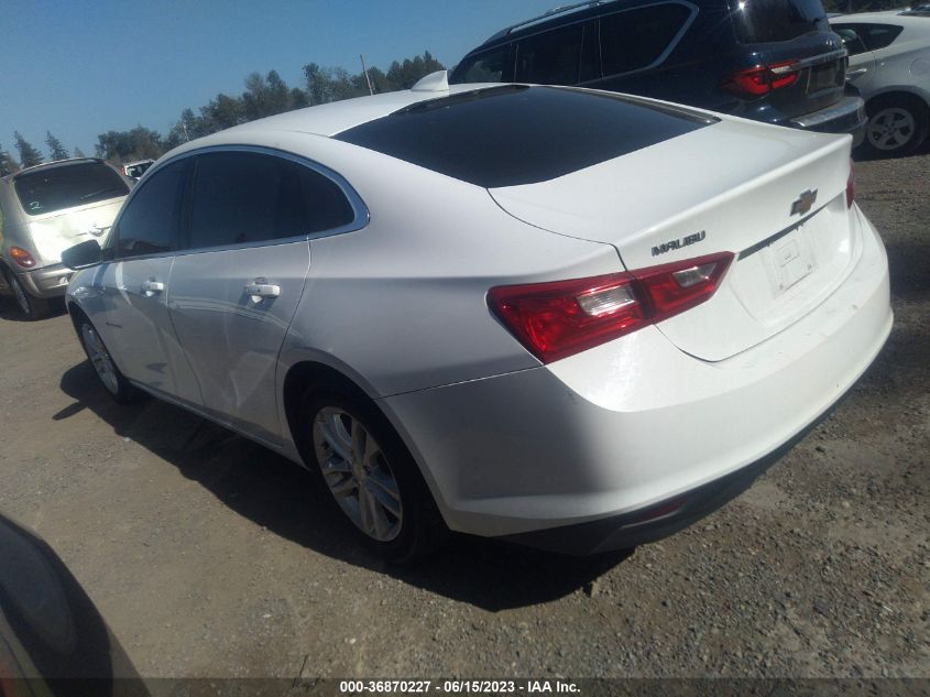 2016 CHEVROLET MALIBU LT - 1G1ZE5ST2GF299732