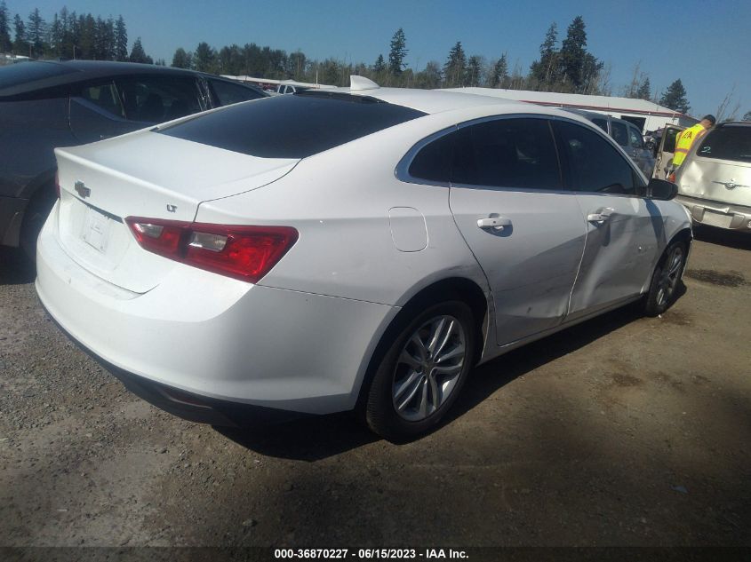 2016 CHEVROLET MALIBU LT - 1G1ZE5ST2GF299732
