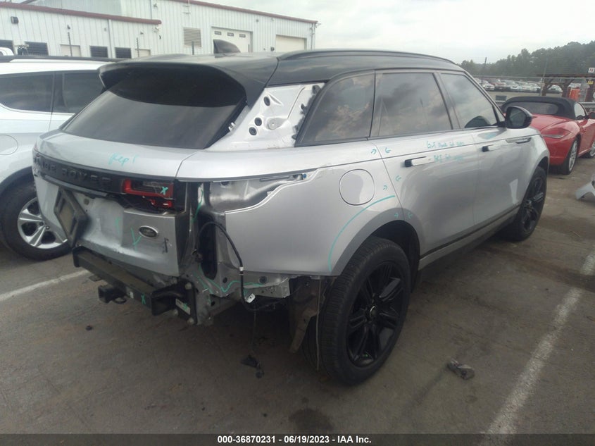 VIN SALYK2EX8LA255744 2020 LAND ROVER RANGE ROVER VELAR R-DYNAMIC S