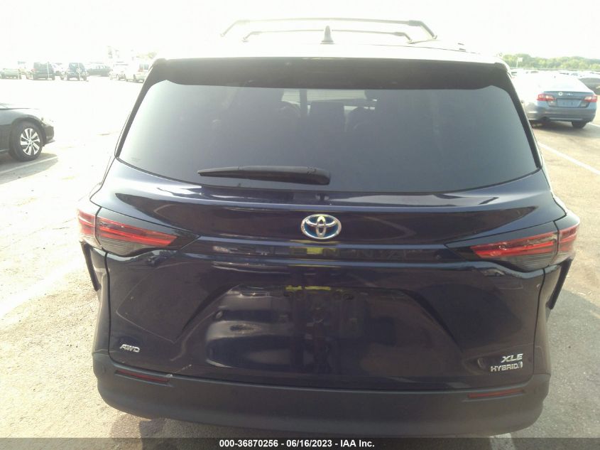 5TDYSKFC9MS033656 Toyota Sienna XLE 16